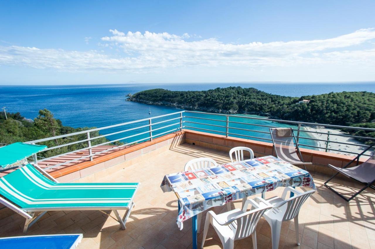 Villa La Terrazza Sul Mare - Goelba Fetovaia Ngoại thất bức ảnh